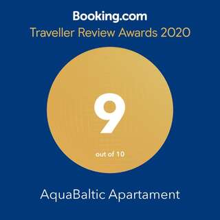 Апартаменты AquaBaltic Apartament Свиноуйсьце Апартаменты с балконом-15